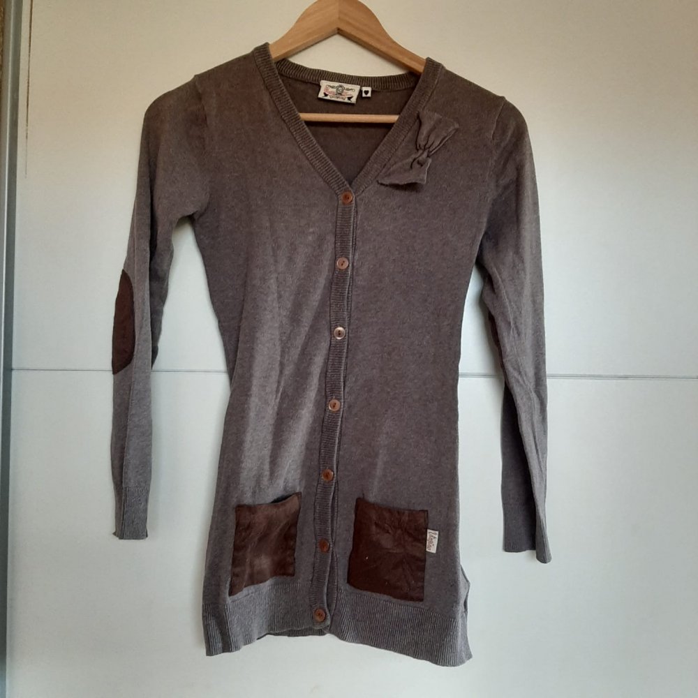 Braune Vingino Strickjacke