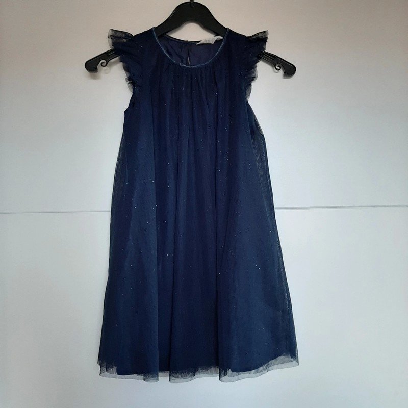 Blaues Kleid