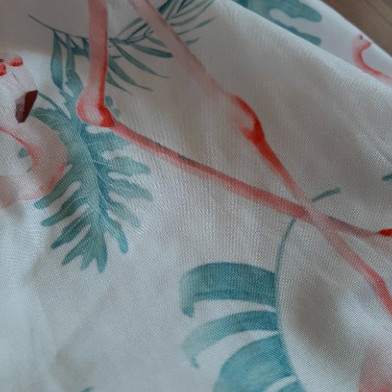 Kurze Hose mit Flamingos
