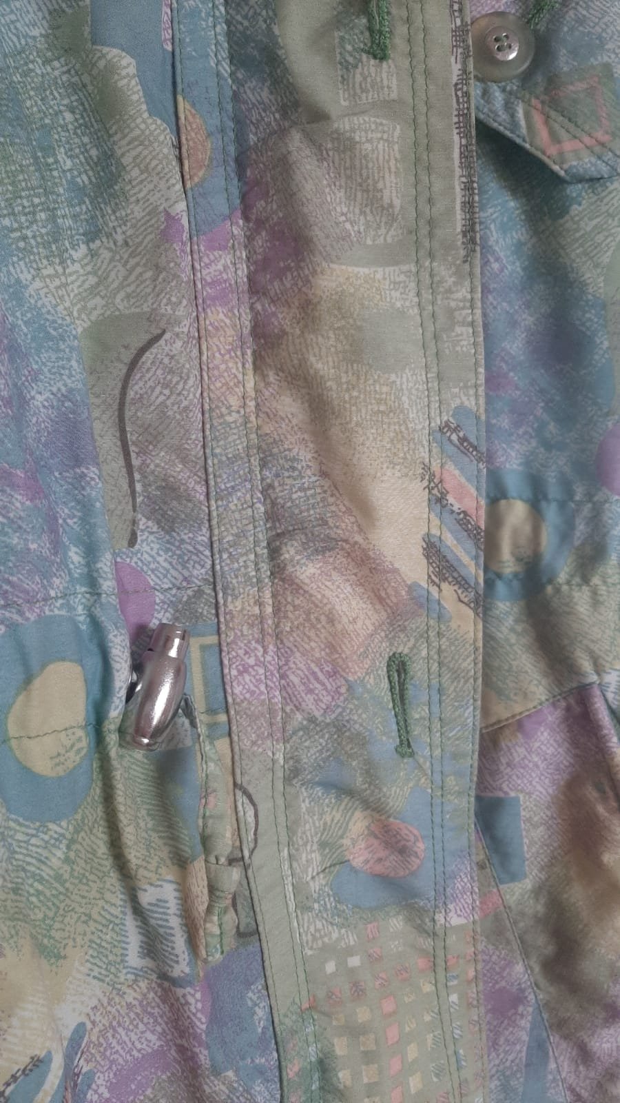 Grüne Vintage Jacke