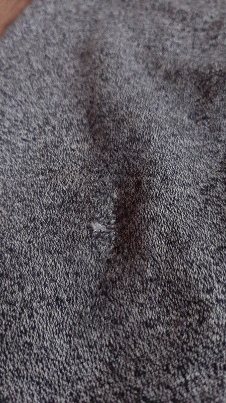 Graumelierte Leggings