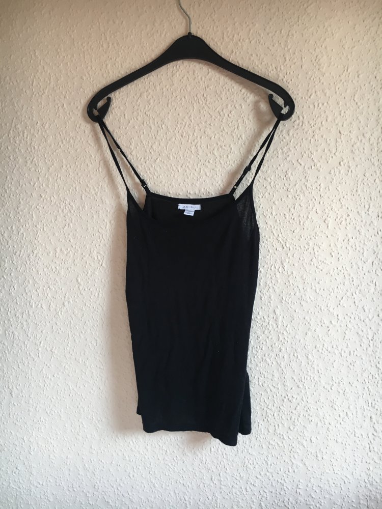Schwarzes Tanktop