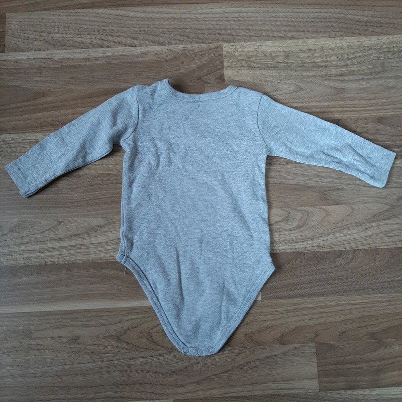 Grauer Body (langarm)