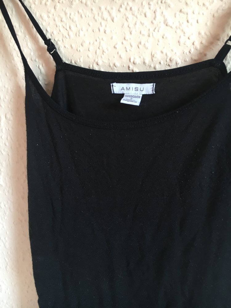 Schwarzes Tanktop
