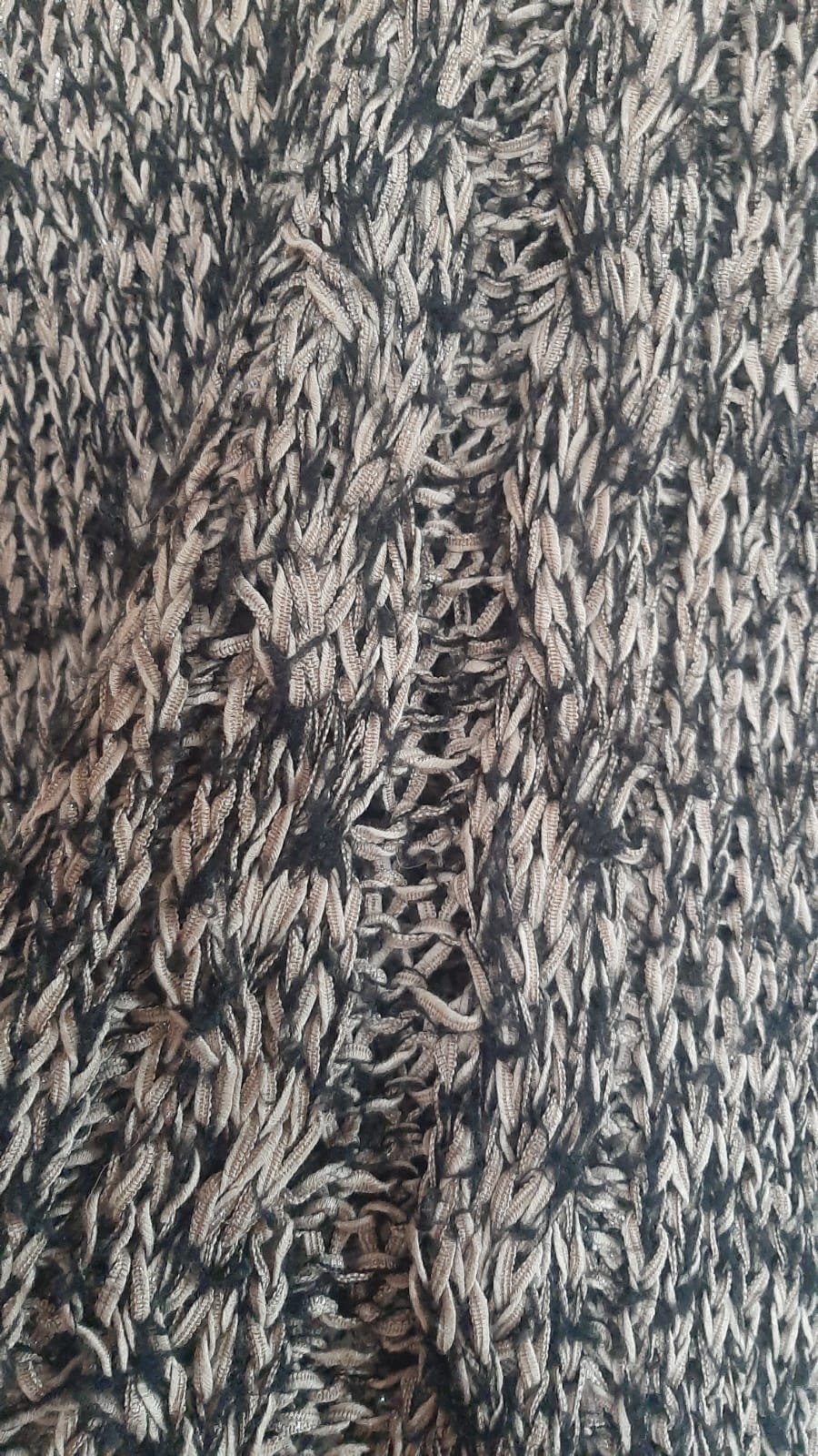 Brauner ZARA Strickpullover