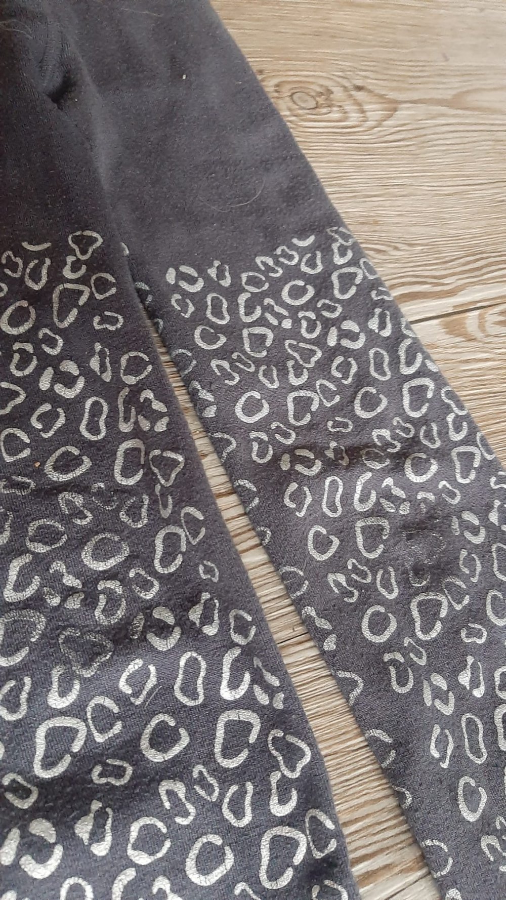 Thermo-Leggings mit Leo-Print