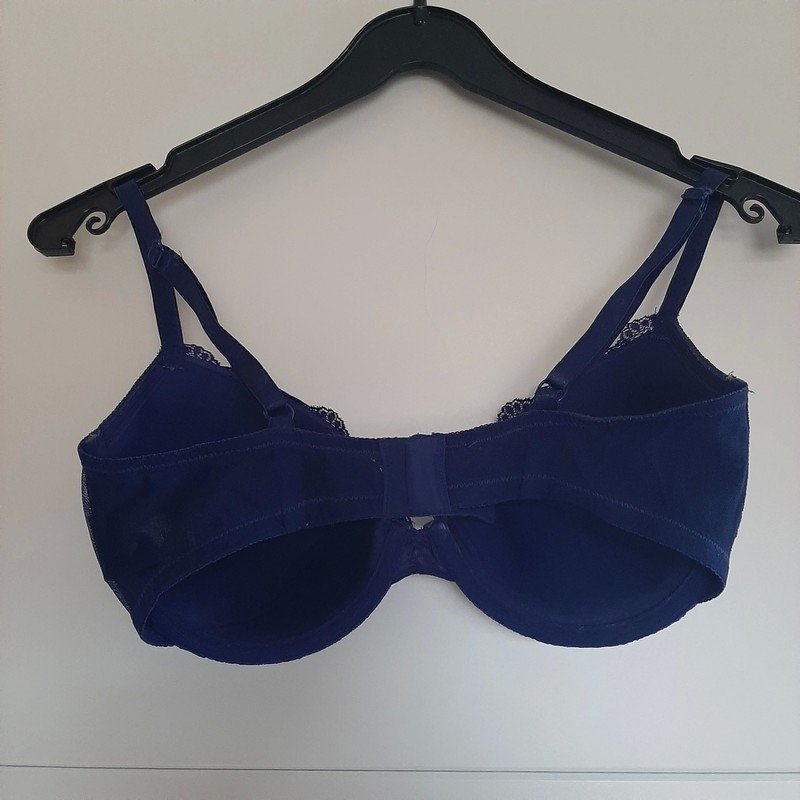 Blauer BH (Spitze)