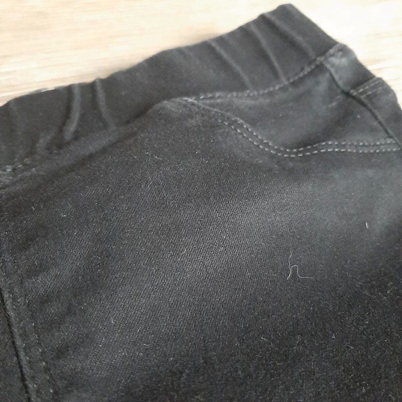 Schwarze Skinny Hose