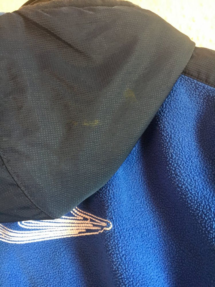 Blaue Nike Kaupuzenjacke (110-116)