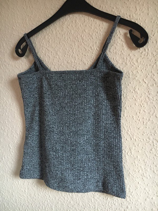 Graumeliertes Tanktop