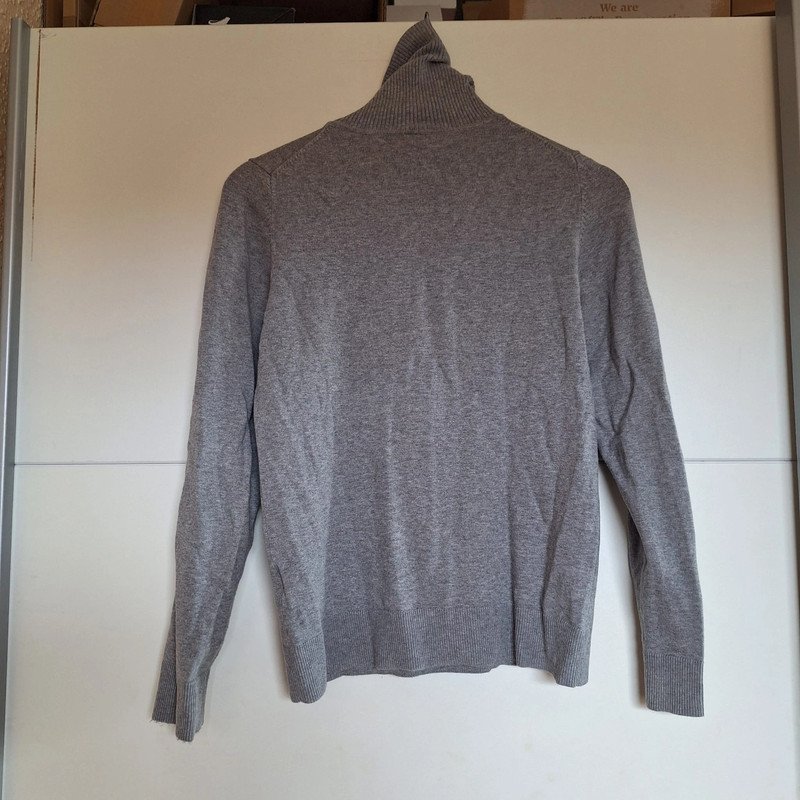 Grauer S.Oliver Rollkragen Pullover