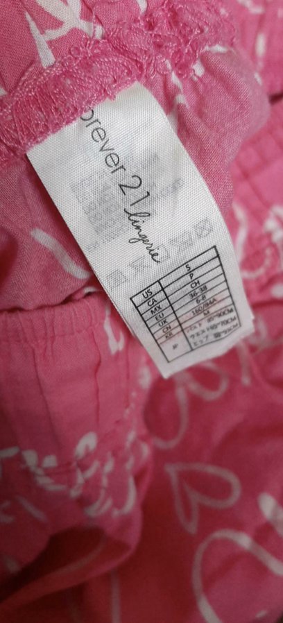 Pinke Shorts Schlafanzug