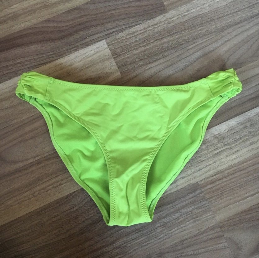 Bikinihose Neongrün