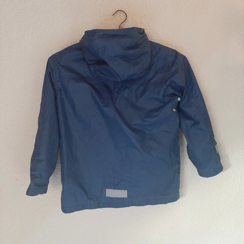 Blaue Jacke
