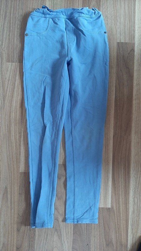 Blaue Hose