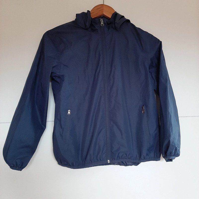Dünne Regenjacke (dunkelblau)
