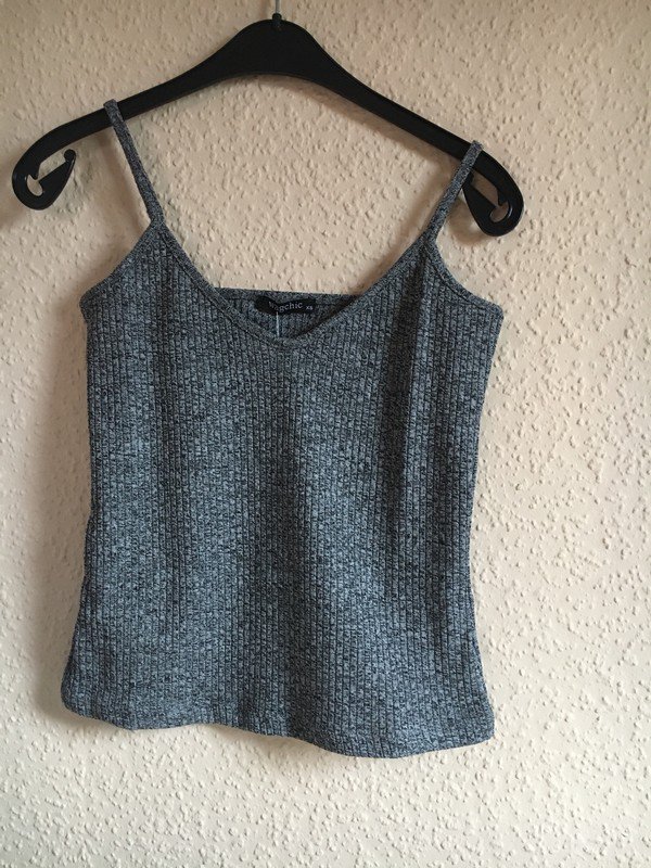 Graumeliertes Tanktop