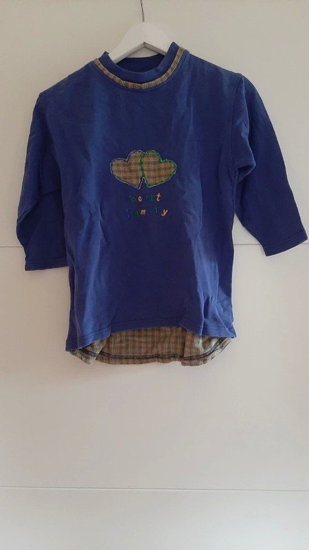 Blauer Pullover (Vintage)