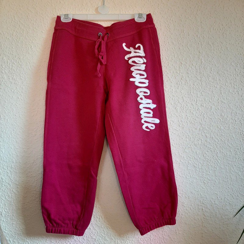 Pinke Aeropostale Stoffhose