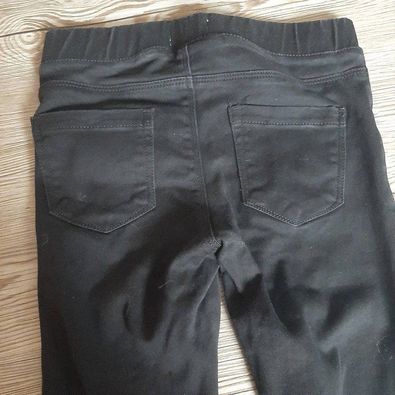 Schwarze Skinny Hose