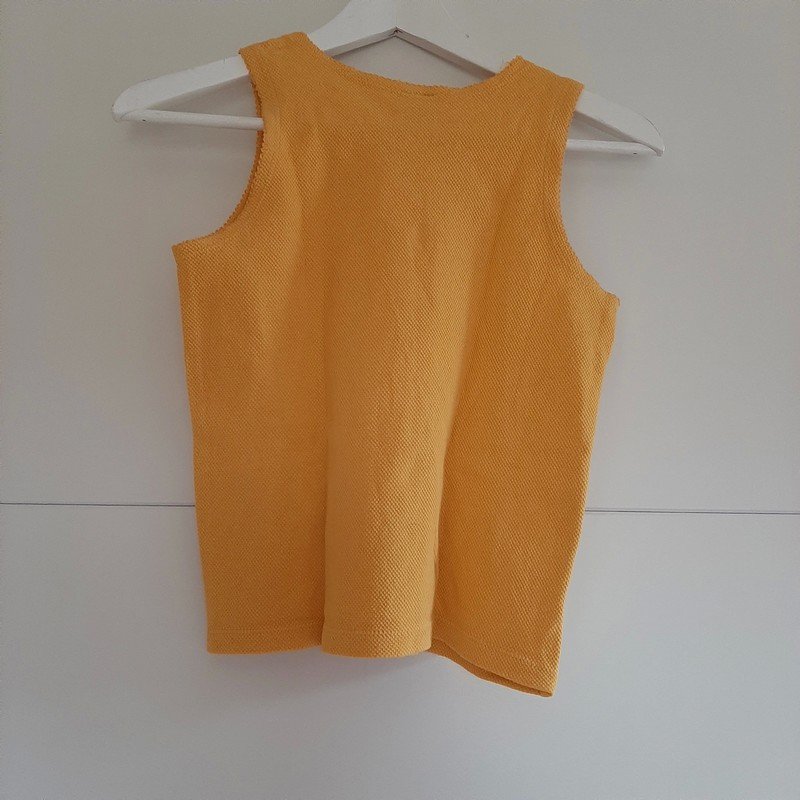 Dunkelgelbes Top (Struktur)