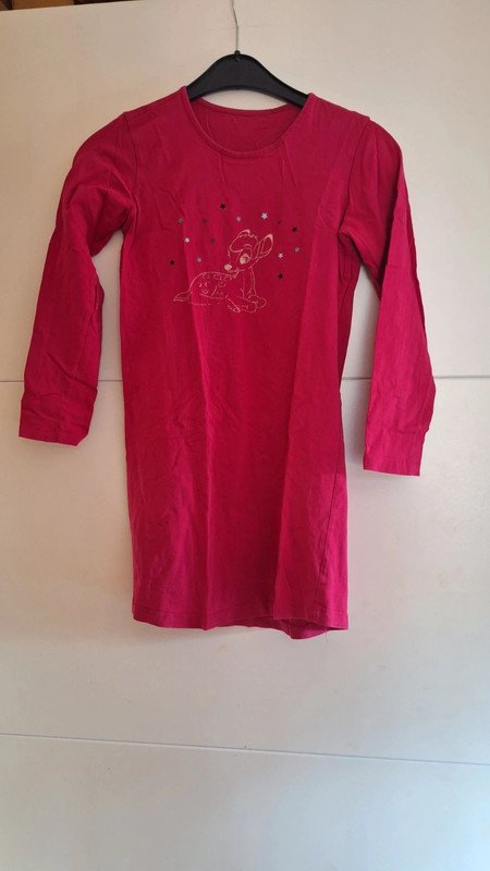 Pinkes Nachthemd Bambi