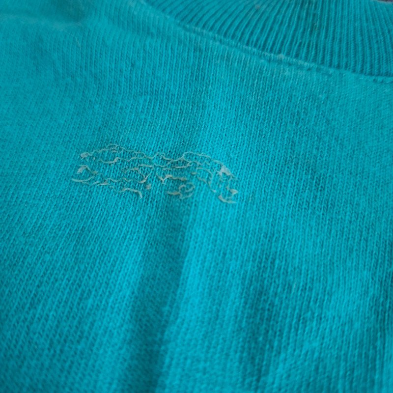 Vintage Shirt Türkis