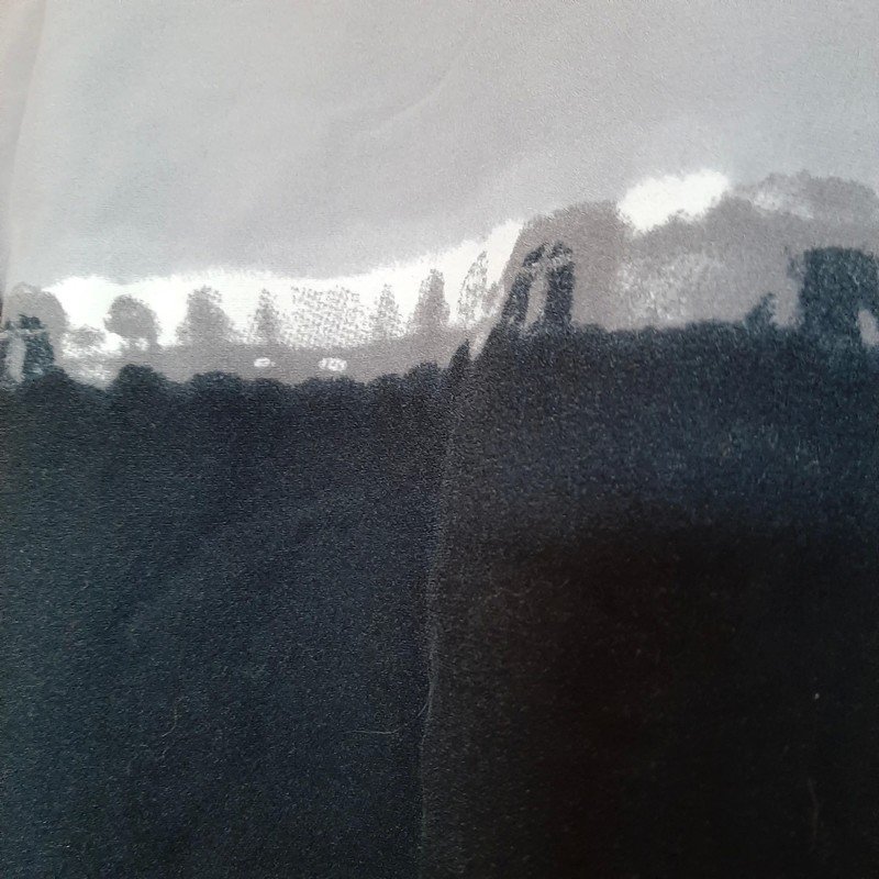 Grau/ Schwarzer Pulli