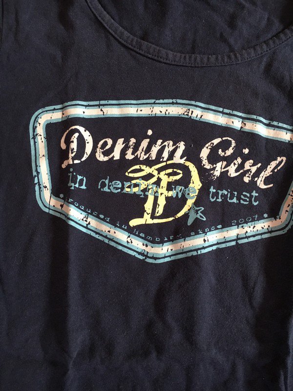 Blaues Tom Tailor T-Shirt