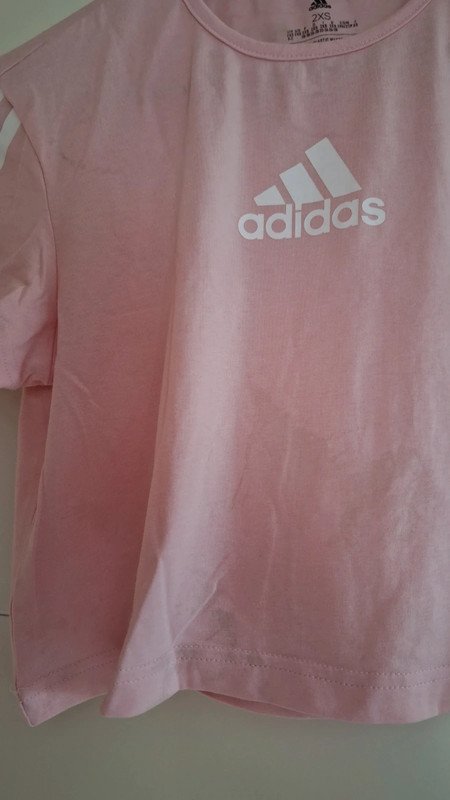 Rosa Adidas Crop Top (Makel)