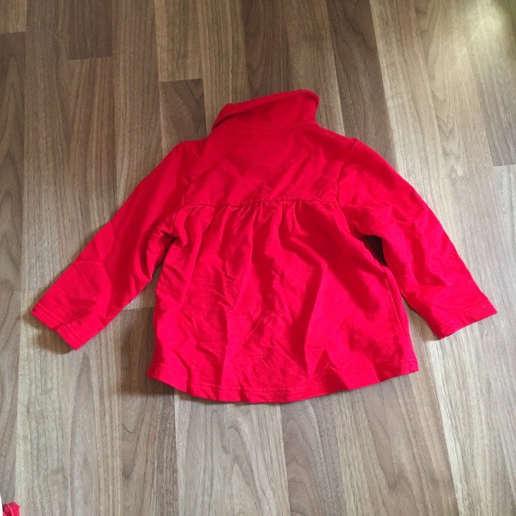 Rote Jacke (Stoffjacke)