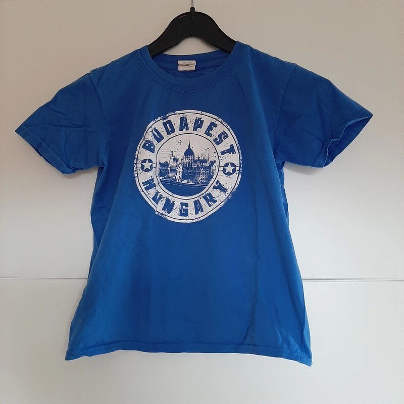 Blaues Budapest T-Shirt