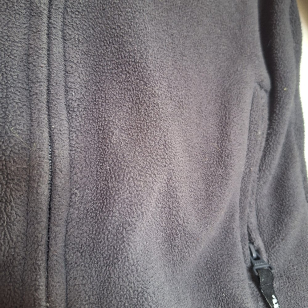 Grau/ blaue Bench Fleecejacke