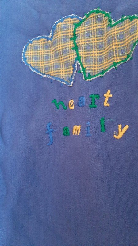 Blauer Pullover (Vintage)