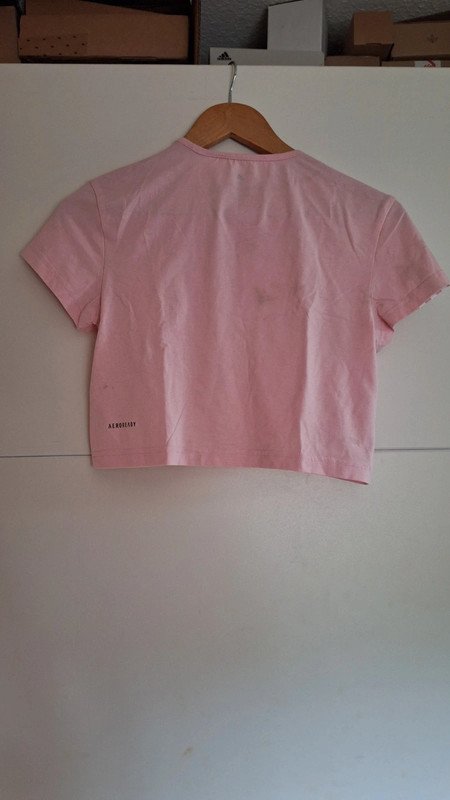 Rosa Adidas Crop Top (Makel)