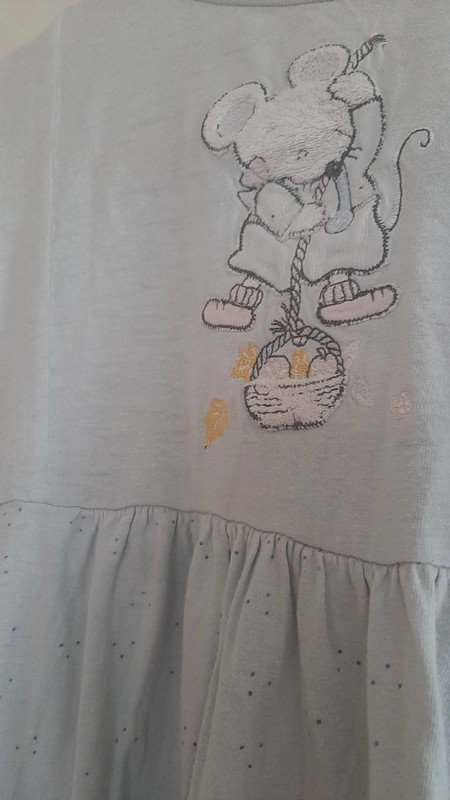 Nachthemd (hellblau)