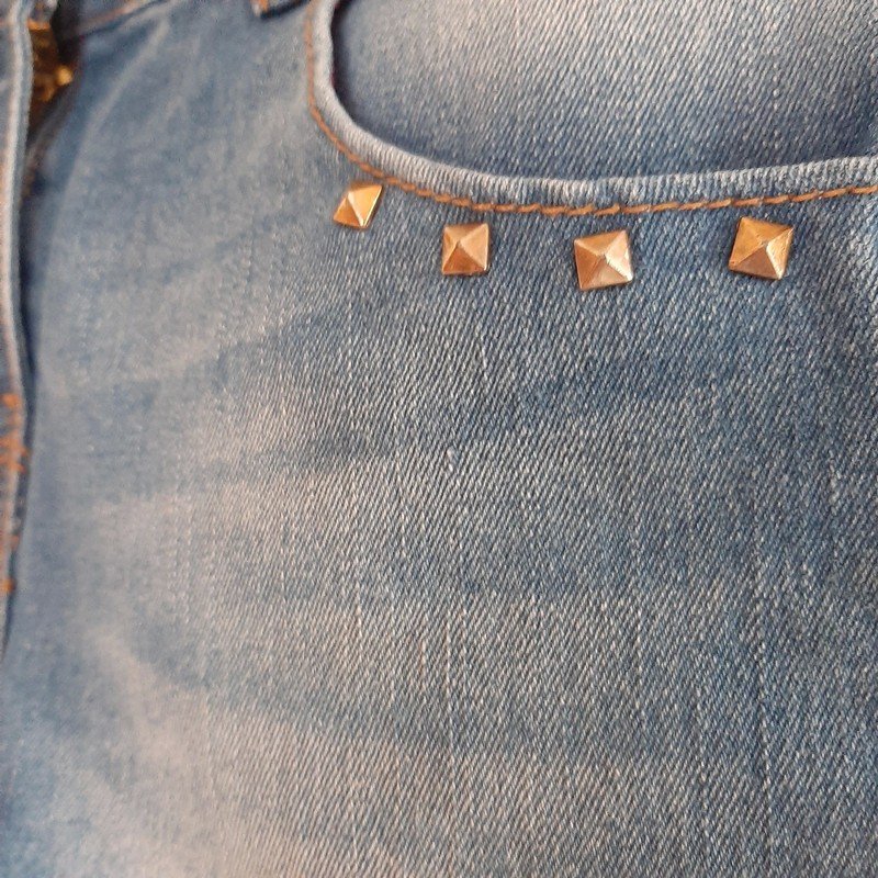 Jeans Shorts (Nieten)