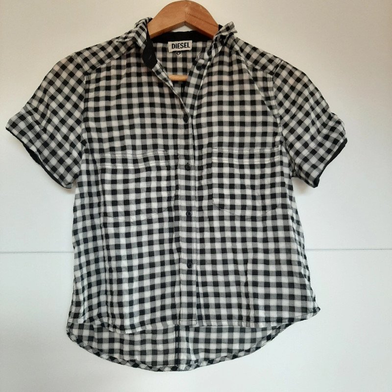 Karierte Diesel Bluse