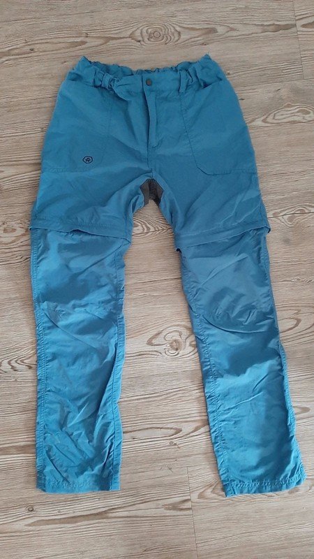 Blaue Trekkinghose