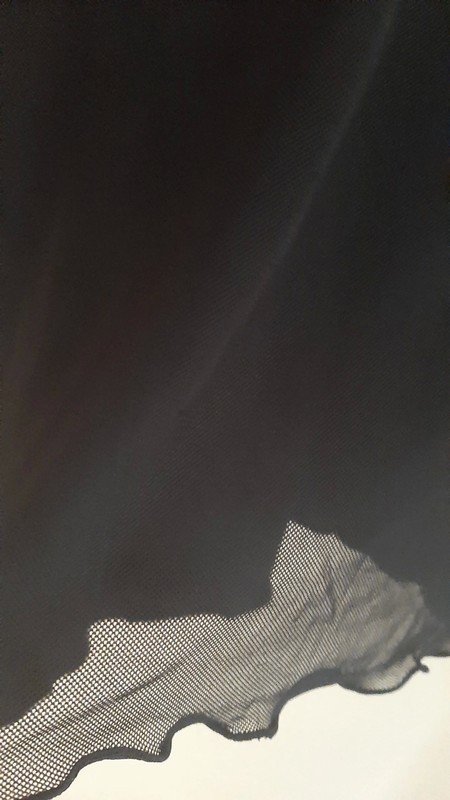 Schwarzer Pulli (doppellagig)