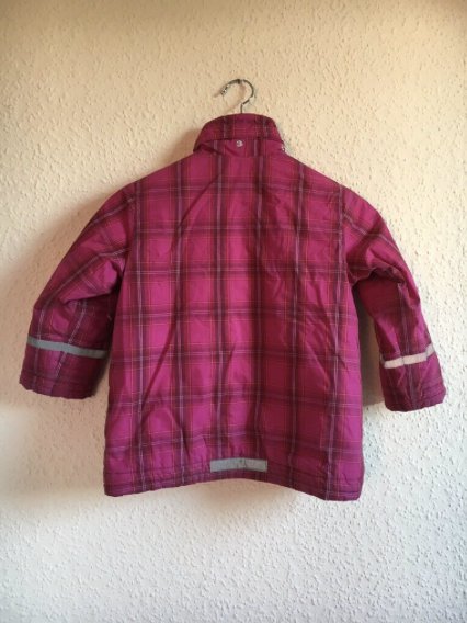 Pinkkarierte Jacke 