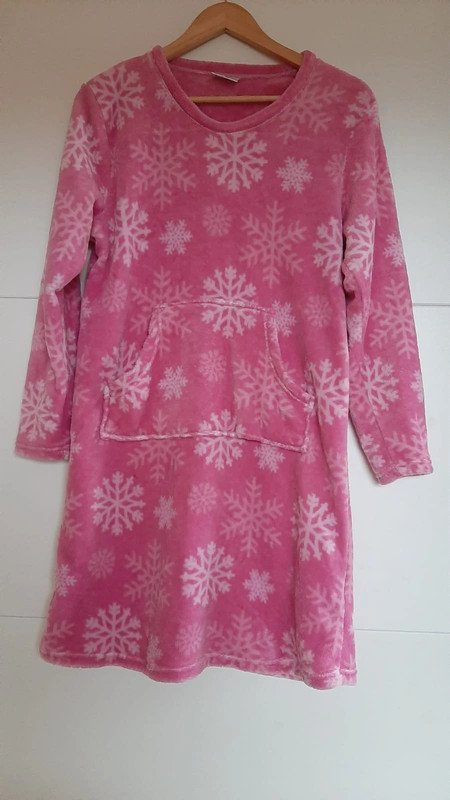 Kuscheliges Nachthemd Schneeflocken