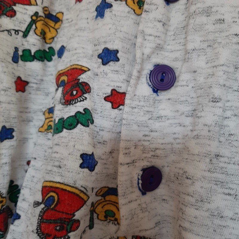 Einteiler (grau mit Aufdruck)