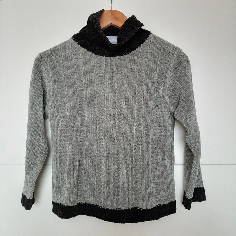 Strickpullover mit Kragen