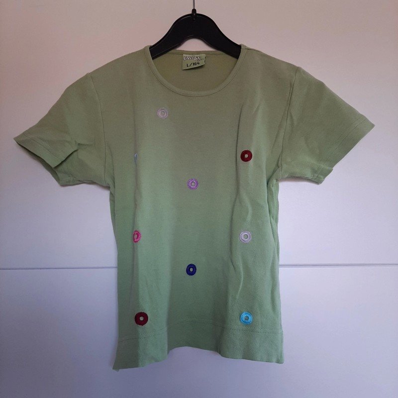 Grünes Vintage T-Shirt