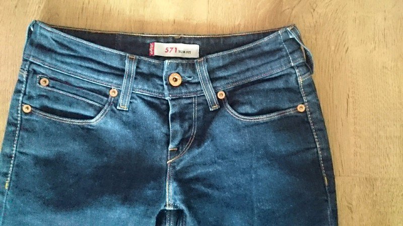 Levis 571 Stretch Skinny Jeans Gr.XS