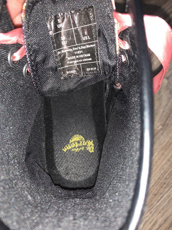 Neuwertige Dr.Marten Boots Gr.38 Blumenmuster