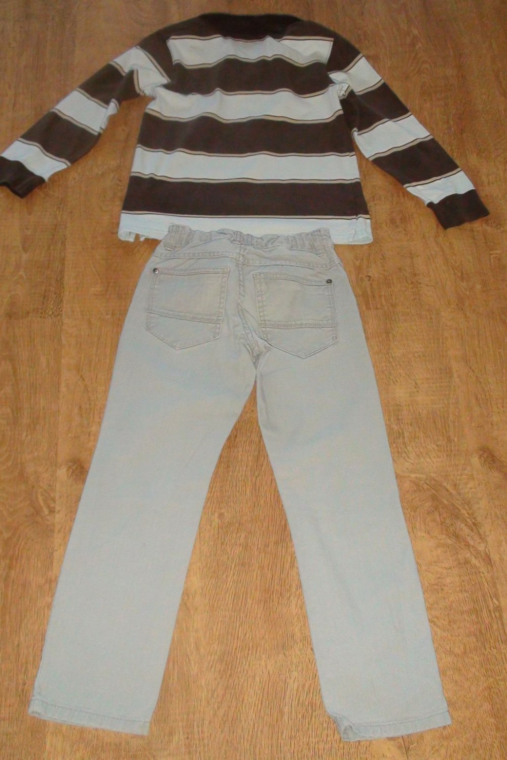 Polo-Hemd Gr.134/140 und Jeans für Jungs Gr.134