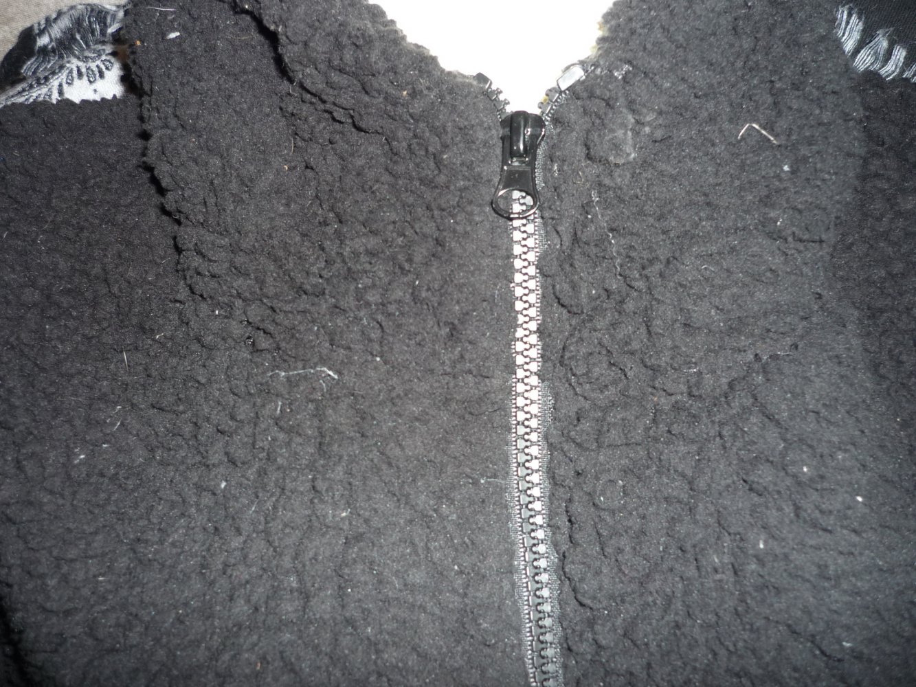 Teddyfell Hoody von Madonna Gothic Punk Gr. XL