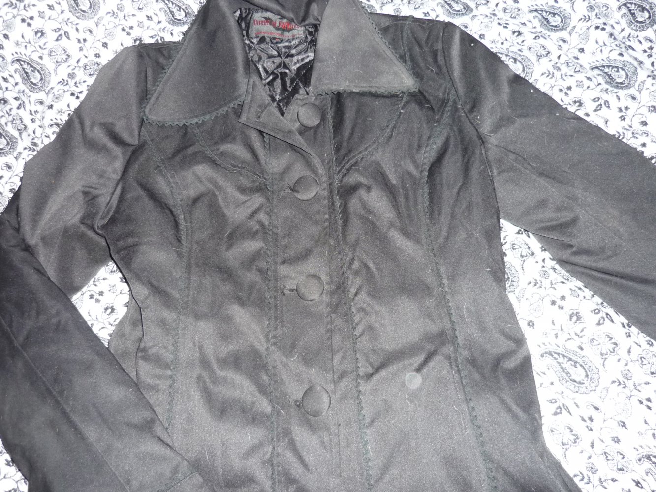 Gothic Lolita Victorian  WGT Mantel von Queen of Darkness Gr. XL